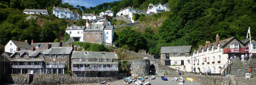 Clovelly village - an attraction near Bude