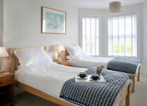 The Superior Twin Room at Surf Haven, Bed & Breakfast in Bude