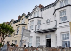 The front of Surf Haven Bed & Breakfast in Bude, just 300 yards from the beach